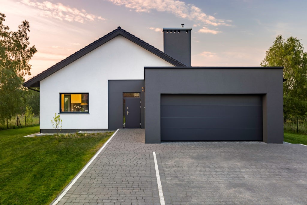 garage devant la maison