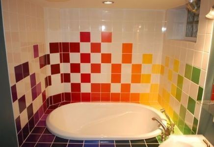 rainbow tiles